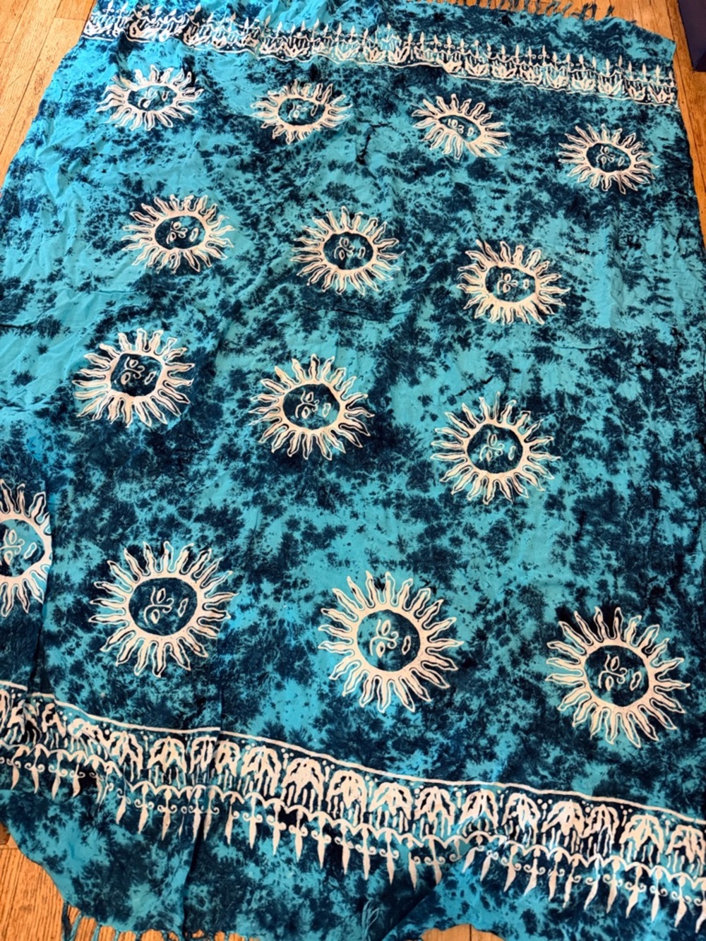 Vintage Celestial Sun Sarong